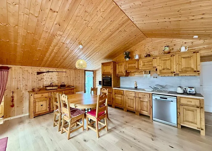 Horská chata Des Sapins, Paisible Avec Terrasse & Jardin Gerbépal