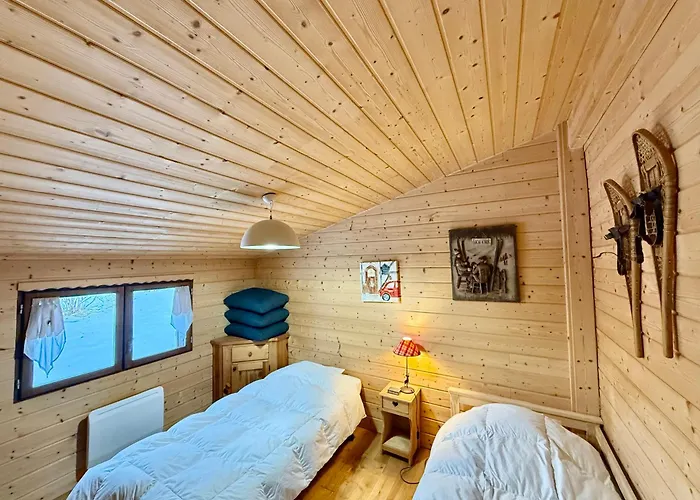 Horská chata Des Sapins, Paisible Avec Terrasse & Jardin